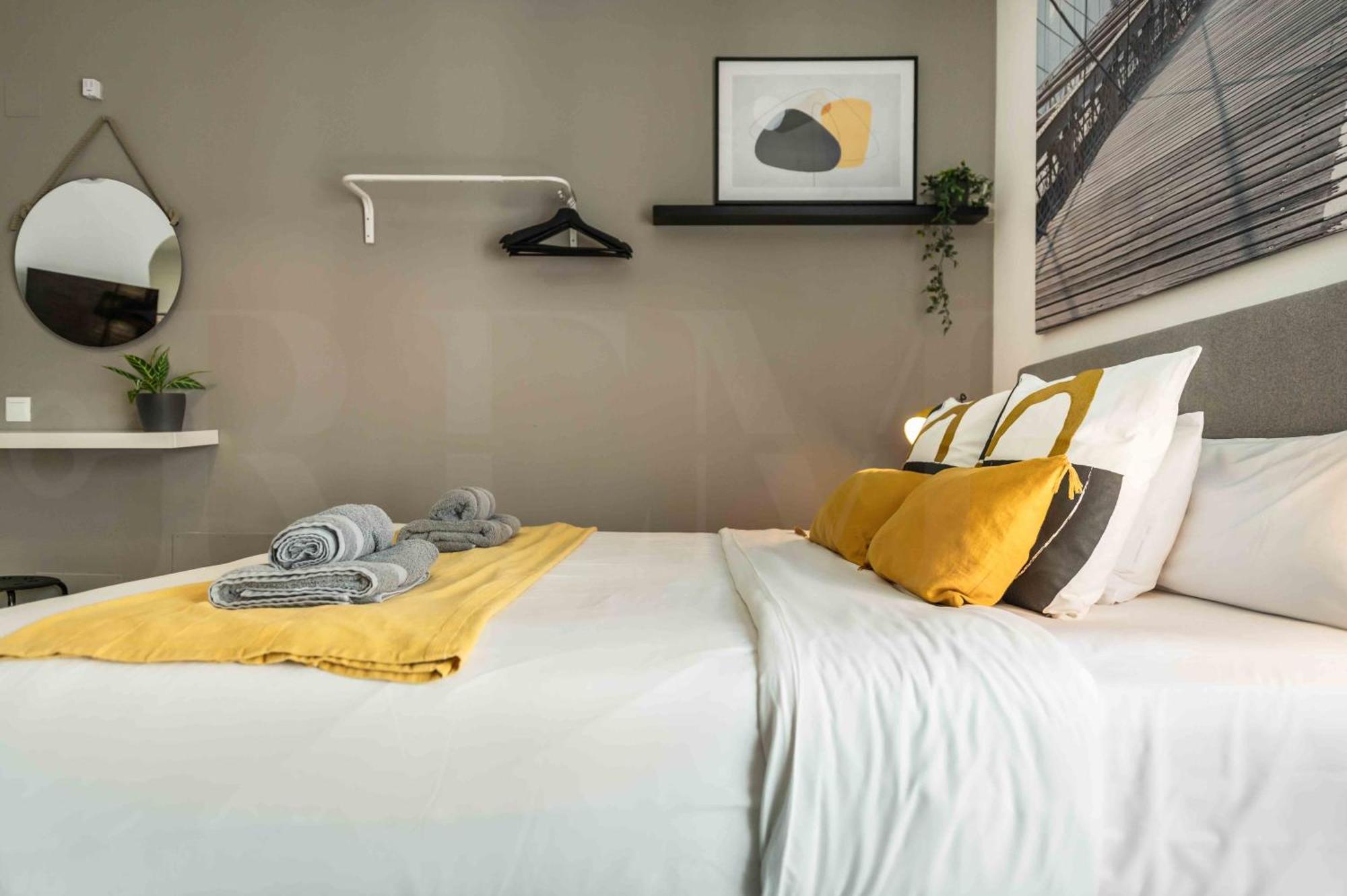 Modern Studio With Private Rooftop Terrace By Rems Málaga Exterior foto